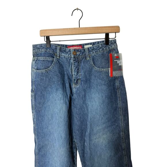 Unionbay size 7 Juniors womens/girls stove pipe cargo wide leg straight vtg y2k‎ - Picture 3 of 4